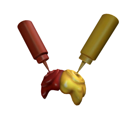 Ketchup Mustard Topping